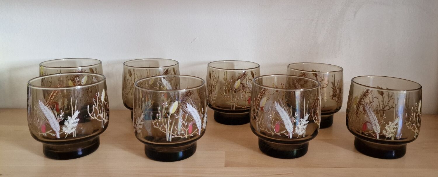 8 Verres fumés Tivoli