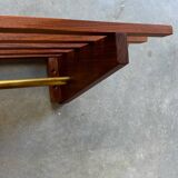 Vintage Danish coat rack teak
