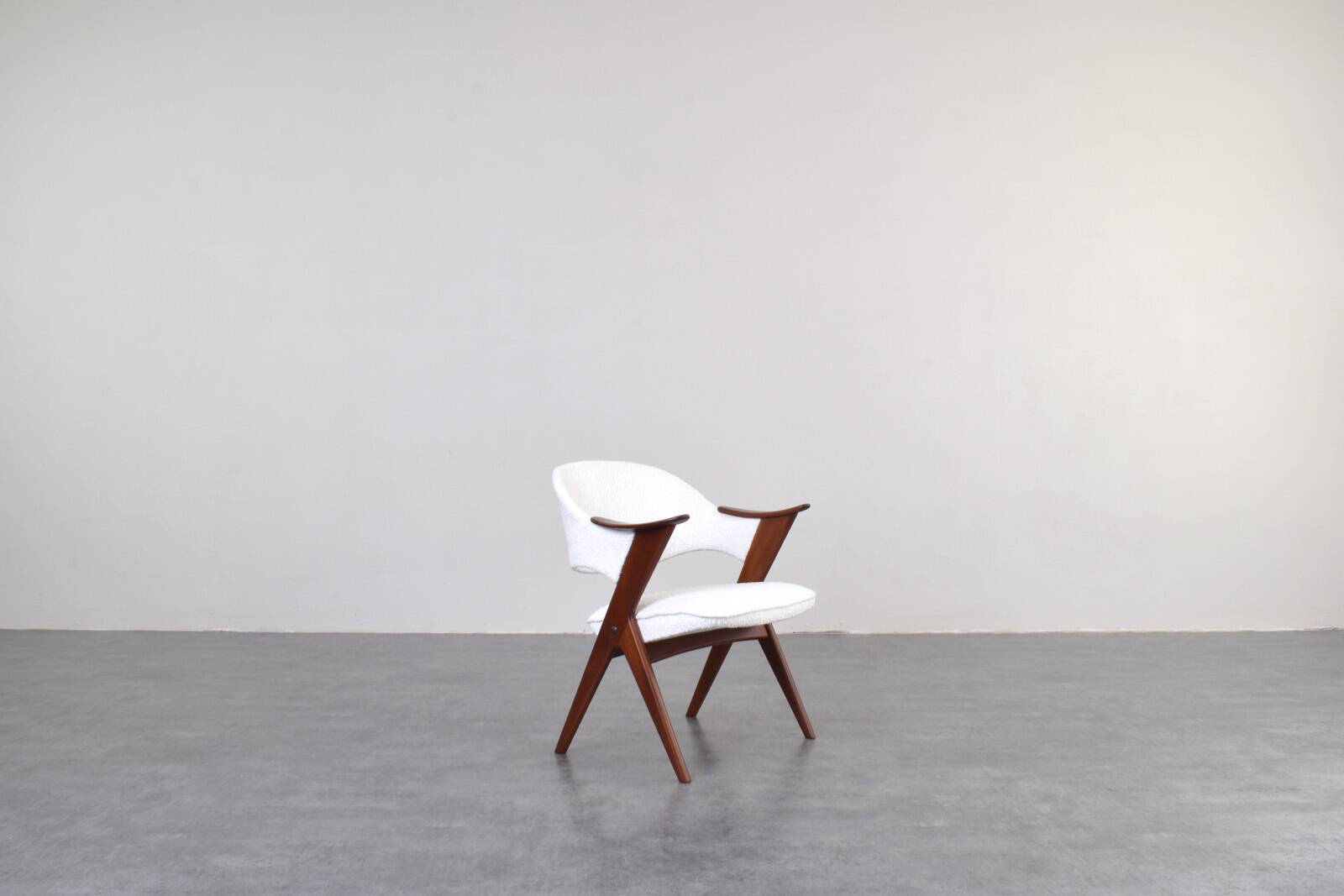 Fauteuil Norvégien en Teck modèle Blinken par Sigurd Resell pour Rastad & Relling