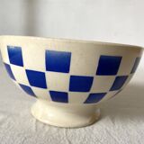 Old Badonviller checkerboard bowl