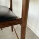 Set of 4 Italian chairs by Gianfranco Frattini.