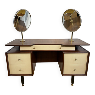 Mid-Century Retro Vintage Teak Dressing Table by G Plan – “White China” Lib