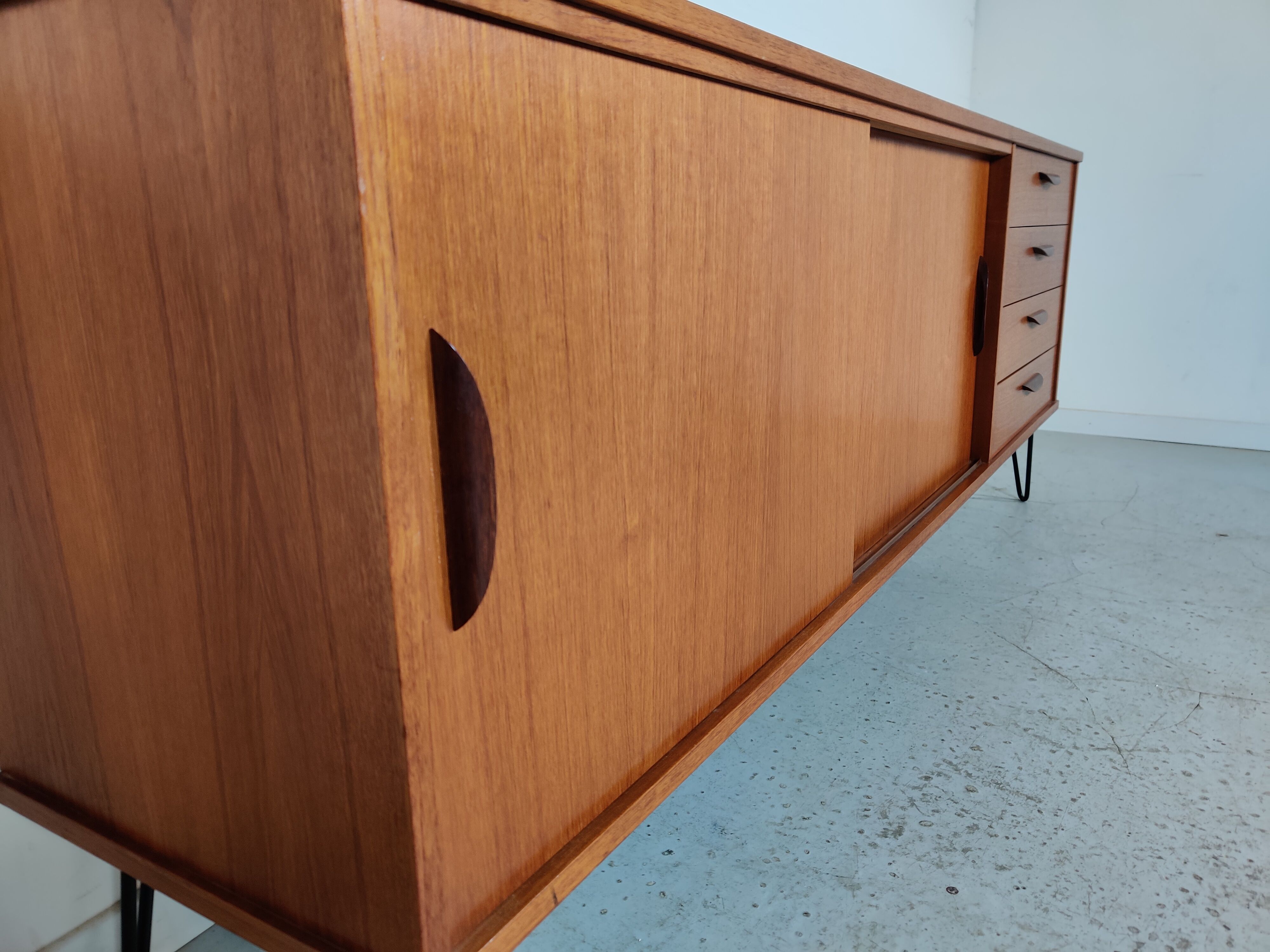 Scandinavian teak row, 60s