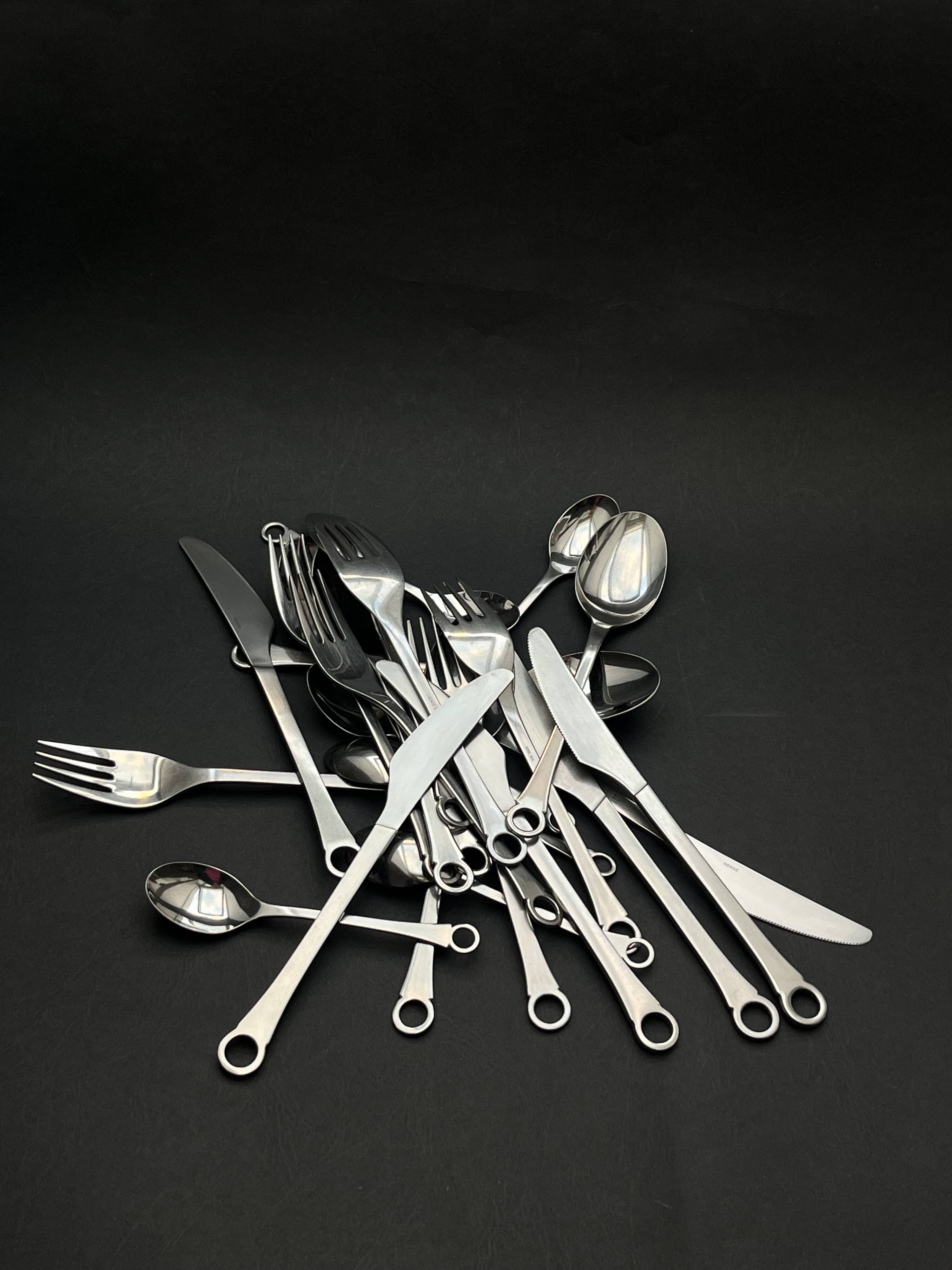 Cutlery service Pantry by Henning Seidelin for Gense, 1968, 32 pieces