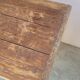 Table de ferme cuisine rustique ancienne -1m30