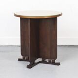 Antique Dutch Art Deco Bauhaus Side Table
