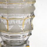 Art Deco vase with golden granite