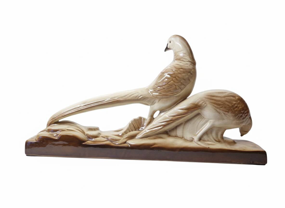 glazed ceramic st radegonde