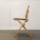 Vintage Italian folding chairs by Ilmari Tapiovaara for Olivo Italy, set of 3.