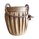 Boîte ancienne en cuir