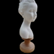 Biscuit bust louise Brongniart signed MNP Limoges XX century
