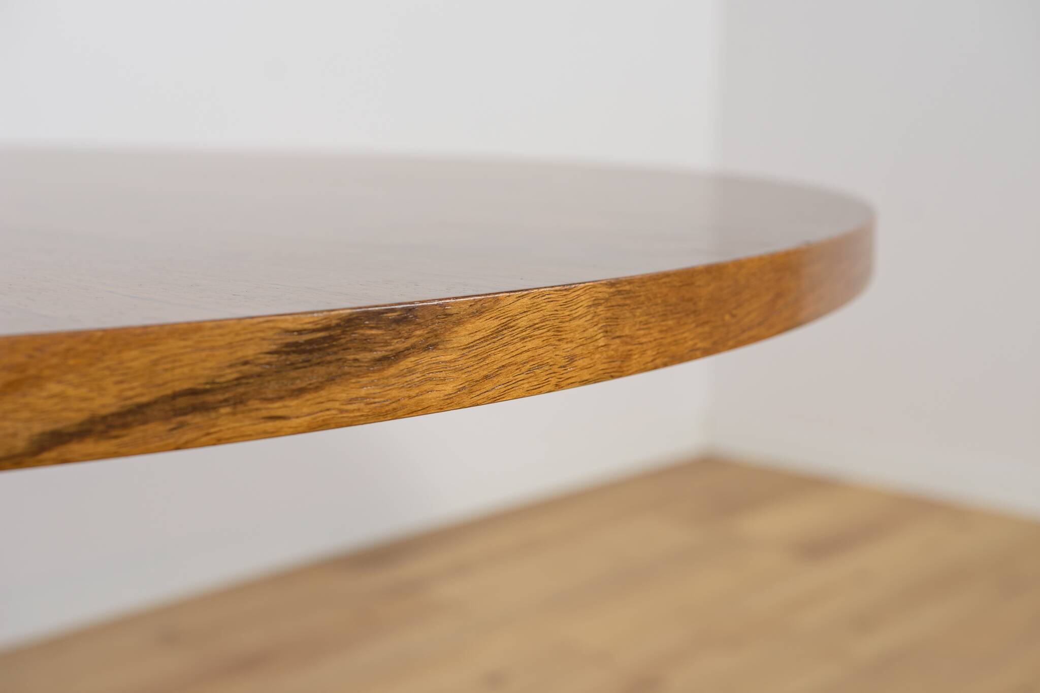 Mid-Century Teak Modern Round Dining Table, Denmark, 1970s