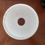 Opal glass lampshade - vintage