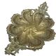 Art Nouveau fruit bowl on stand from Brothers Henneberg, Poland, 1900s