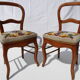 Paire de chaises