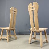 Vintage dining chairs by Depuydt, Belgium, set of 6 - 1960s