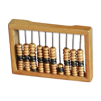Vintage wooden abacus
