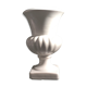 Vase Médicis blanc