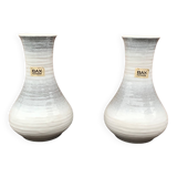 Pair of vintage Bay Keramik 740-20 vases - West Germany