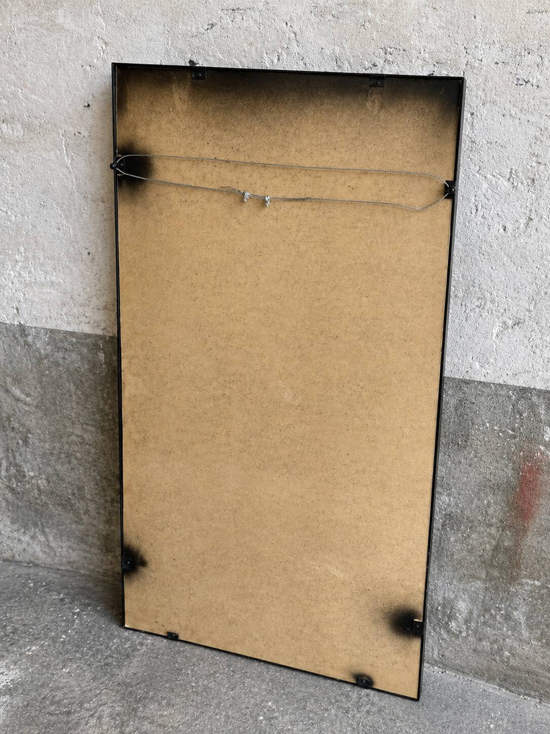 Wrought iron mirror