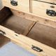 Commode anglaise antique en pin massif