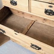Antique English pine chest of drawers
