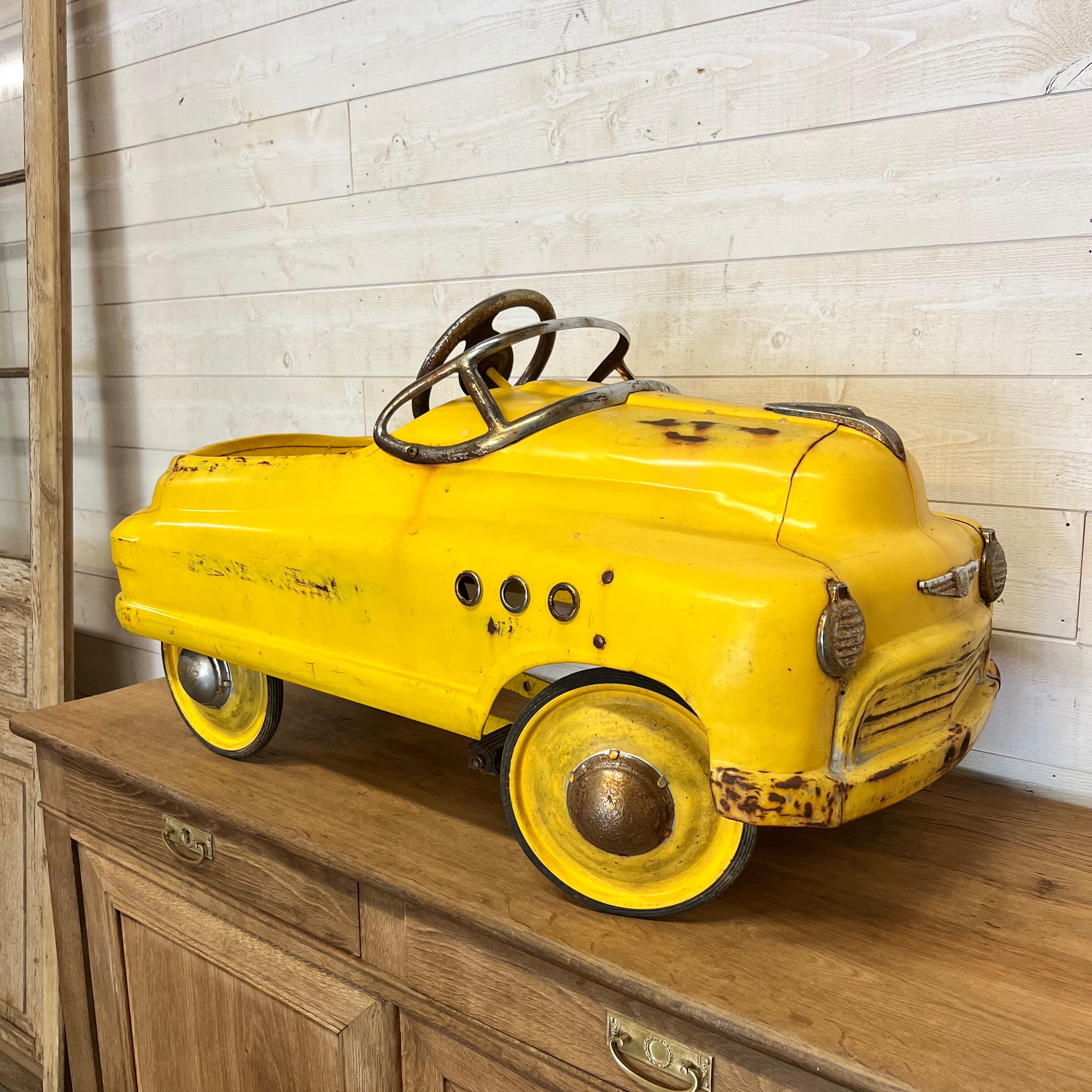 Vintage children's pedal car