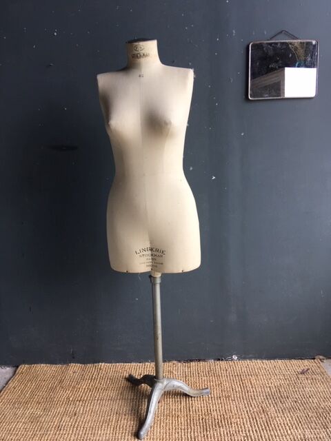 Mannequin Stockman and siegel peddling iron