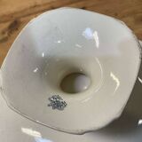 Gien earthenware fruit bowl with Mascaron decoration - early 20th century