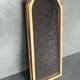 1920s brass fire screen with splash protection
