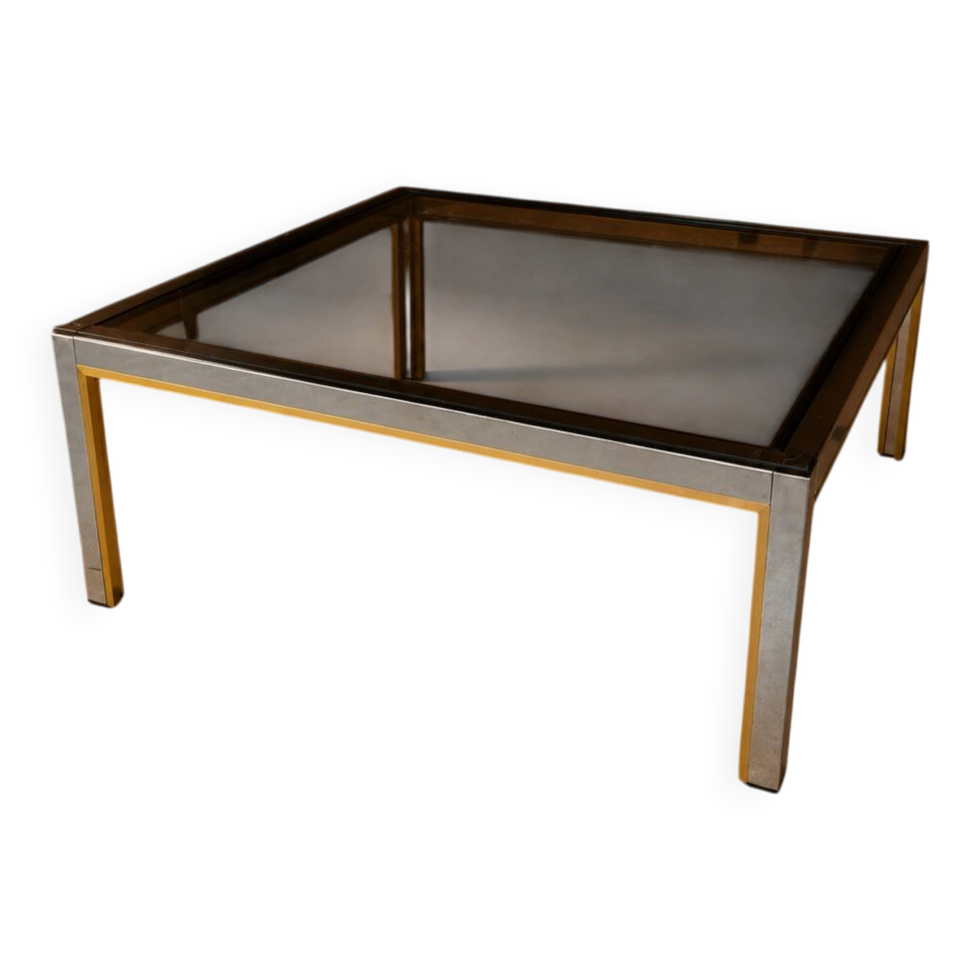 Table basse signée Renato Zevi, Italie, années 1970