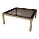 Table basse signée Renato Zevi, Italie, années 1970