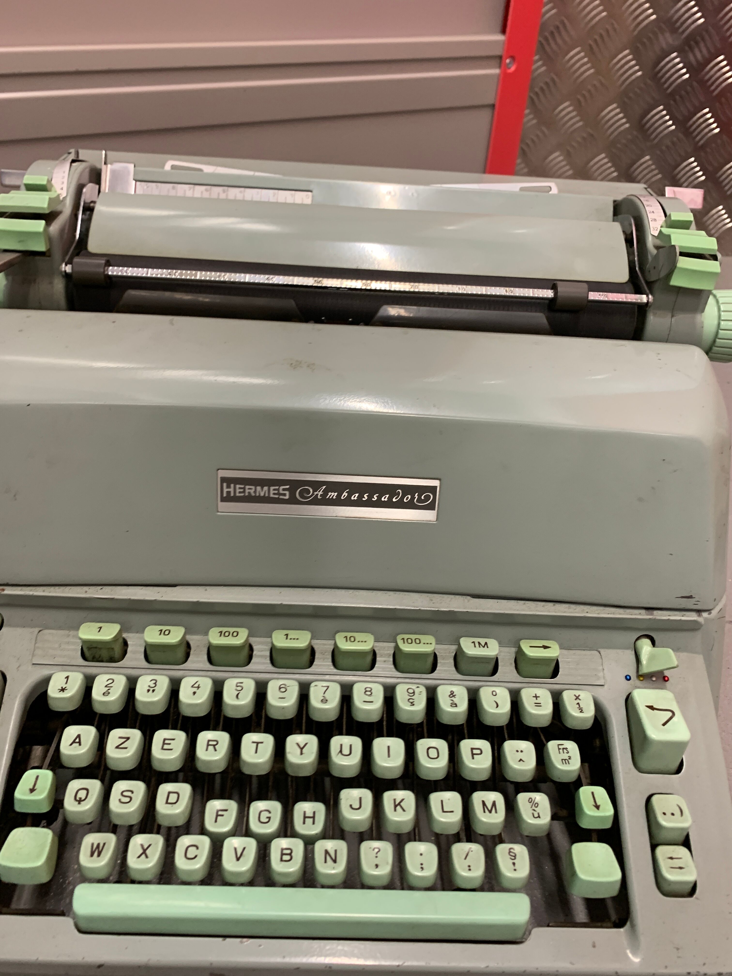 Hermes typewriter