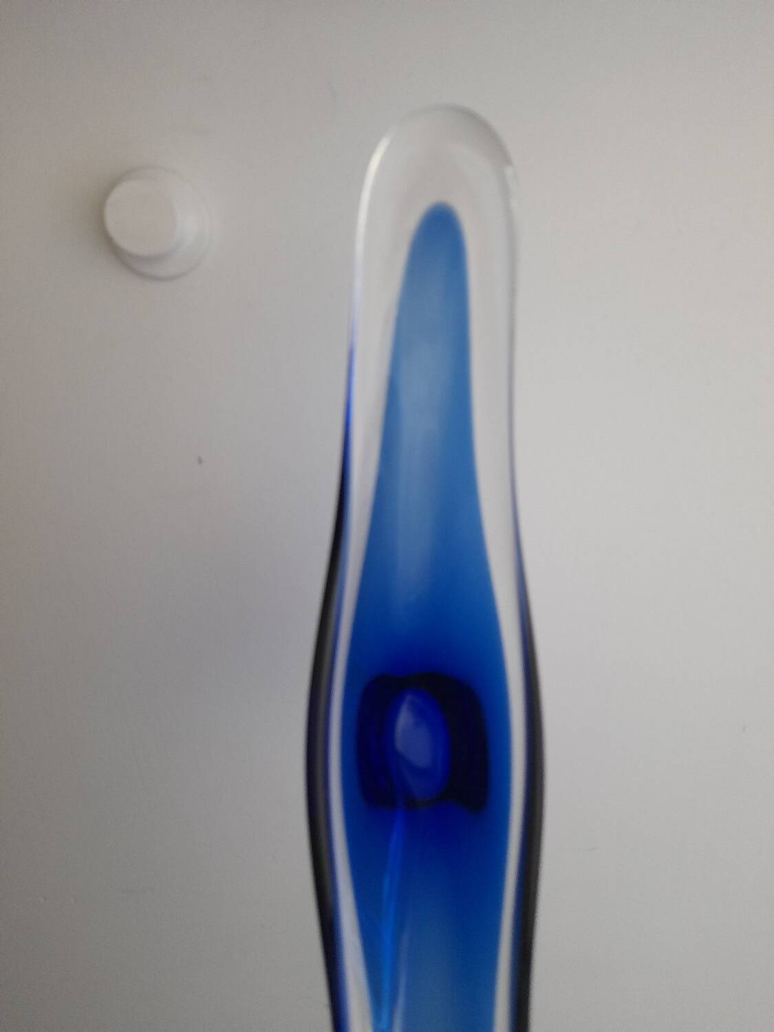 Bayel France blue glass dish