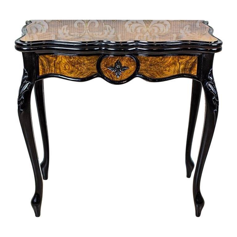 Antique Card Table, 1890s
