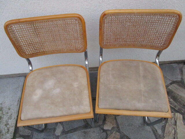 Chair pair B32 Marcel Breuer