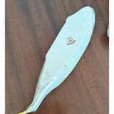 Ensemble de condiments vintage en forme de poisson