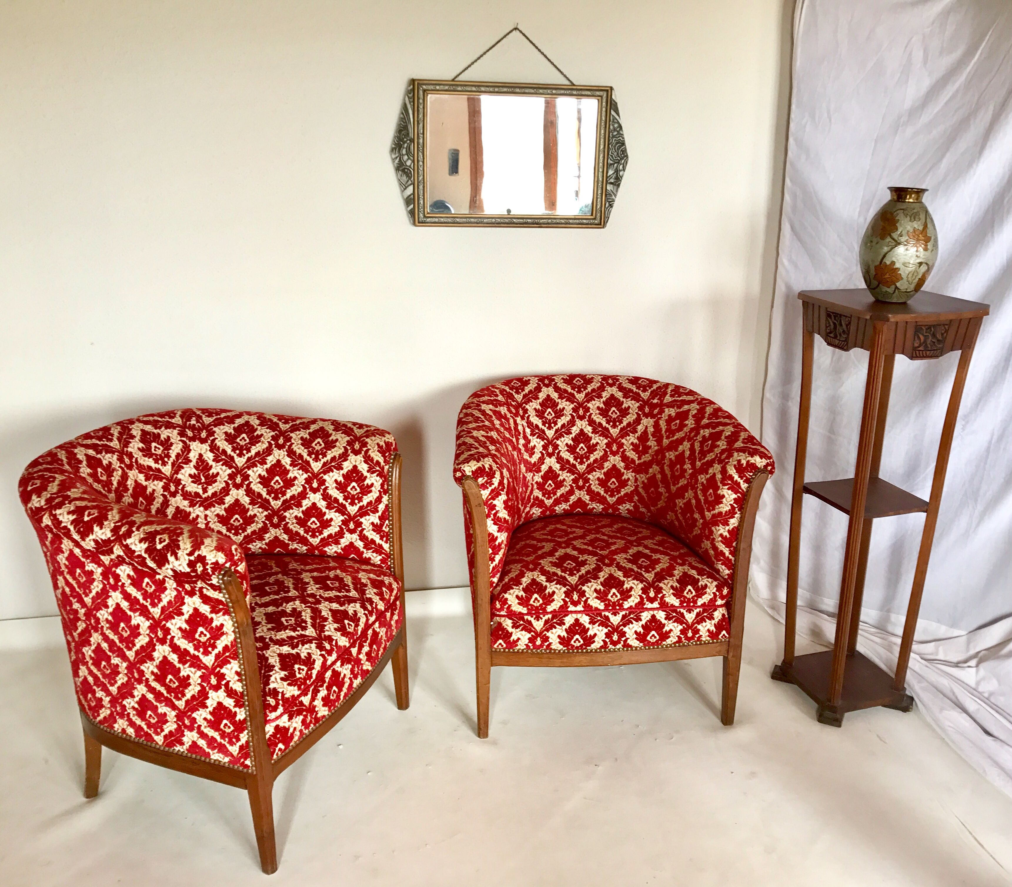 Pair of Davis armchairs 1920s