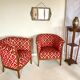 Duo de fauteuils Davis 1920
