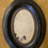 Blackened brass Nap III frame.