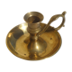 brass candlestick, vintage