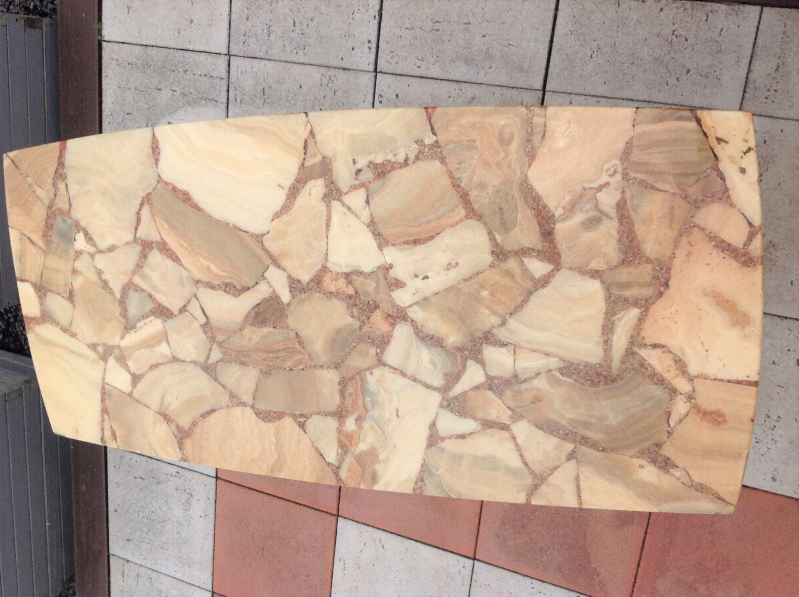 Vintage marble opus coffee table from the 60s-70s