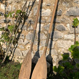 Pair of old oars