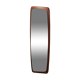 Large mirror in vintage teak, retro, scandi