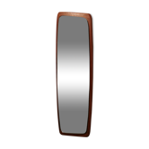 Large mirror in vintage teak, retro, scandi