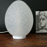 Vianne egg lamp in vintage glass