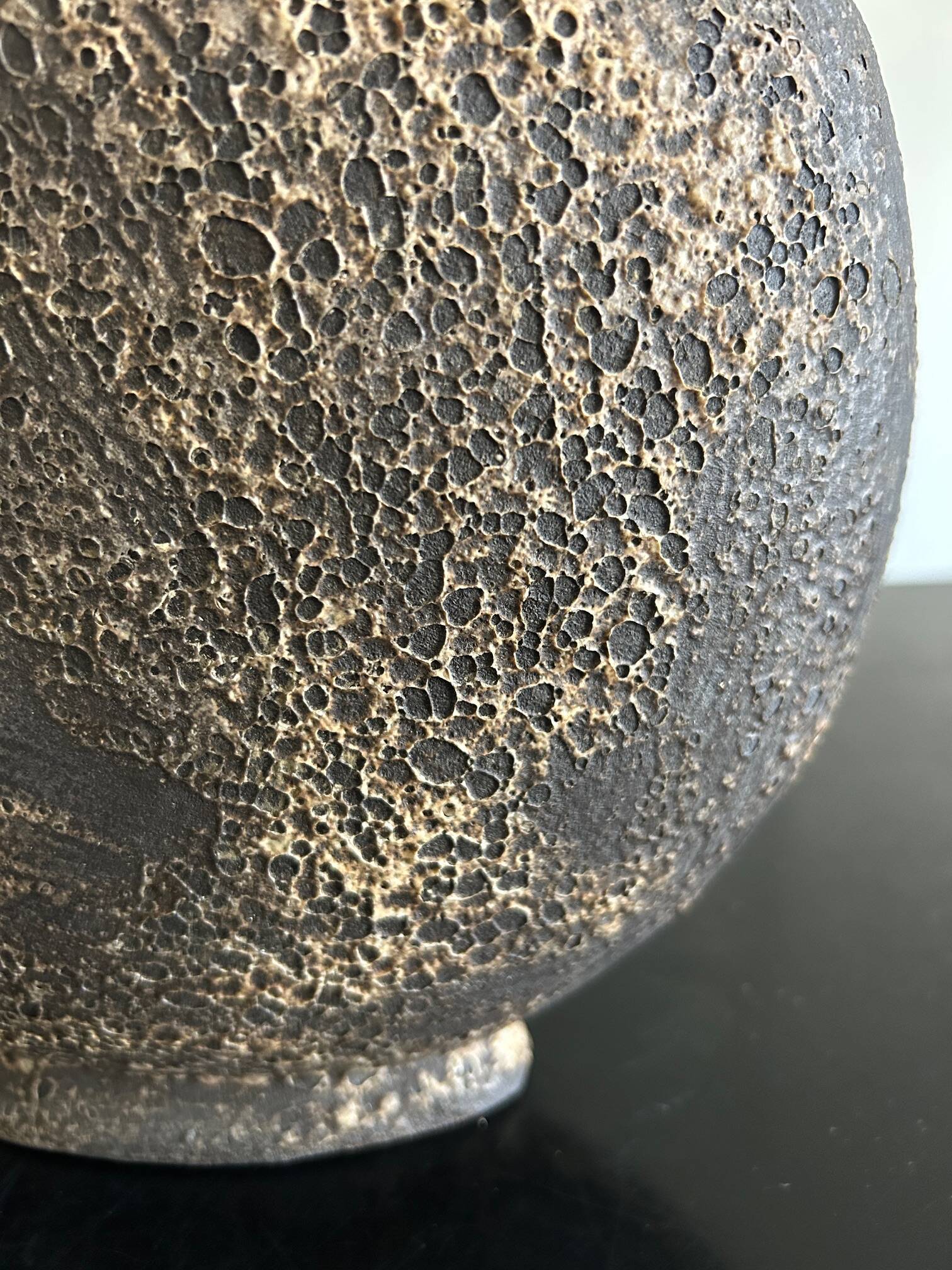 Brutalist vase from the 1970s