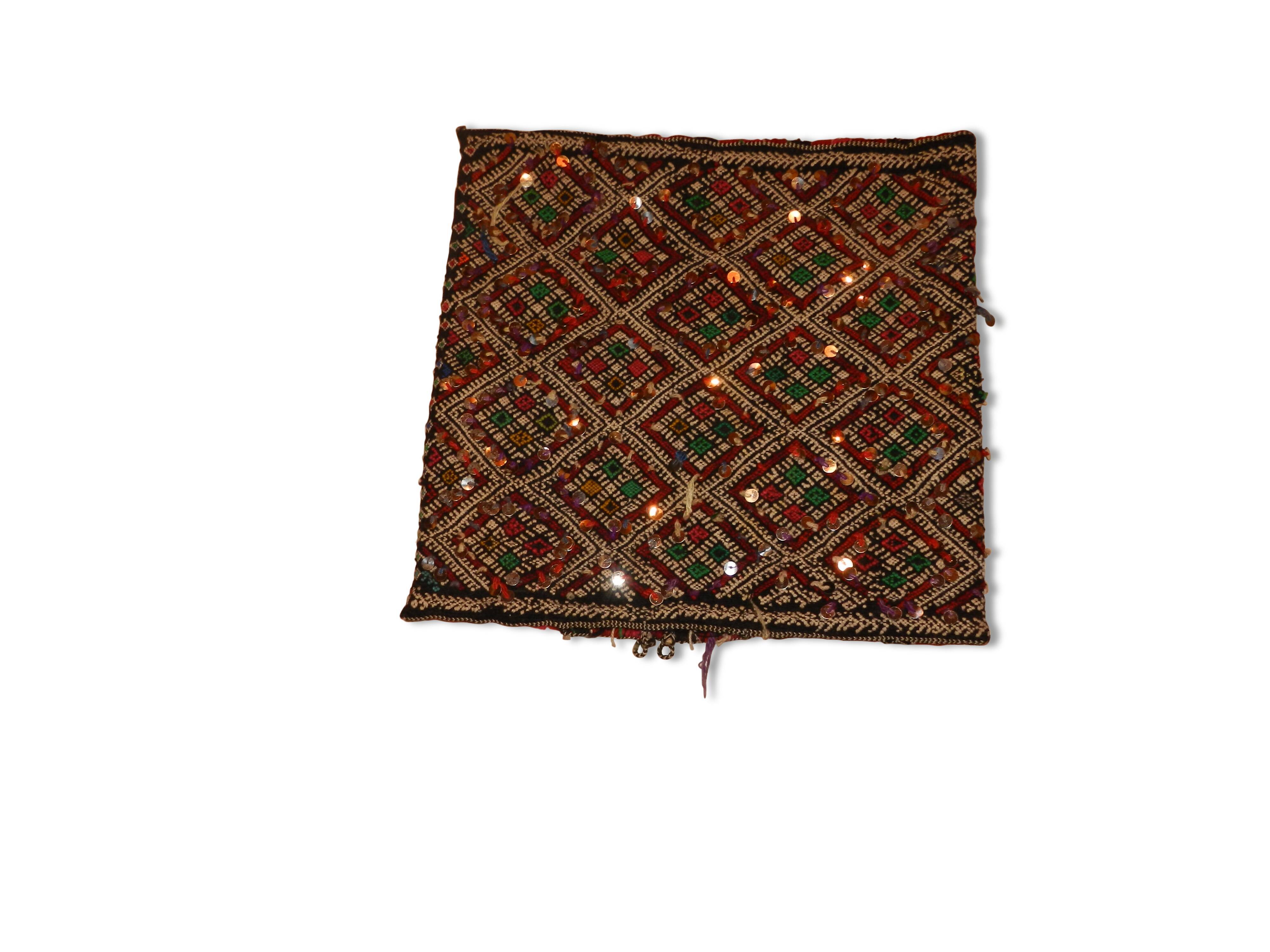 Berber carpet cushion blessed ouarain 30 x 40