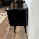 Paire de table de chevets vintage bicolores – pieds compas