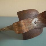 antique vintage brutalist candle holder/candlestick